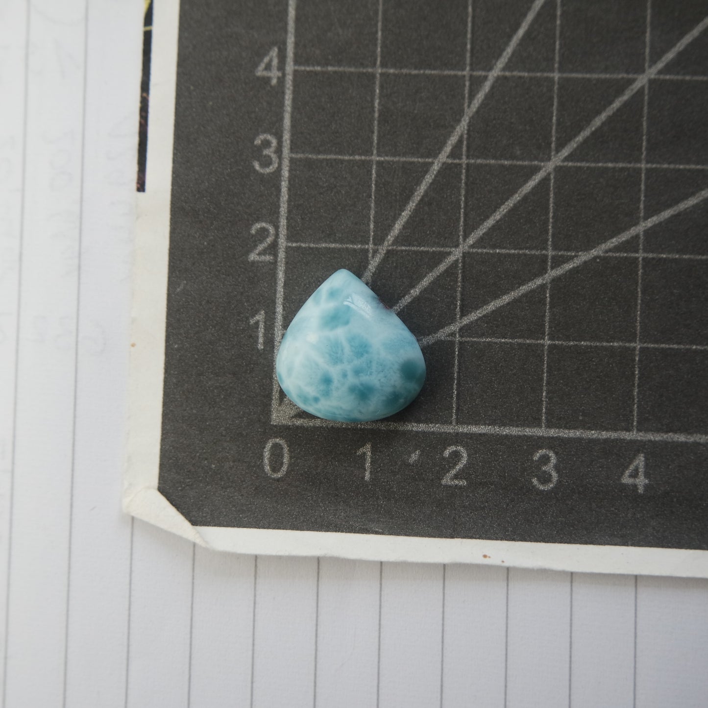 Larimar Cabochon ~ 34TM