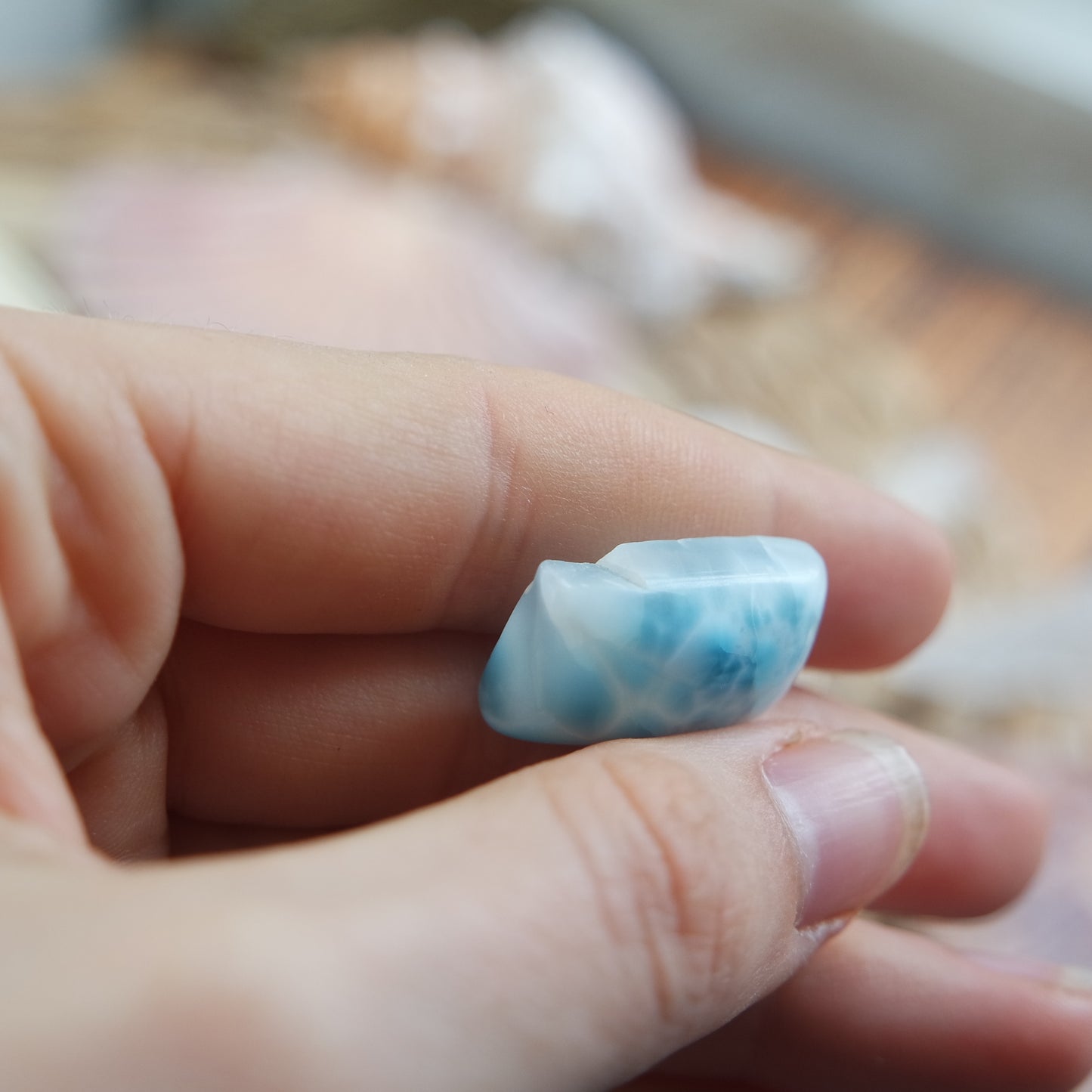 Larimar Cabochon ~ TA66