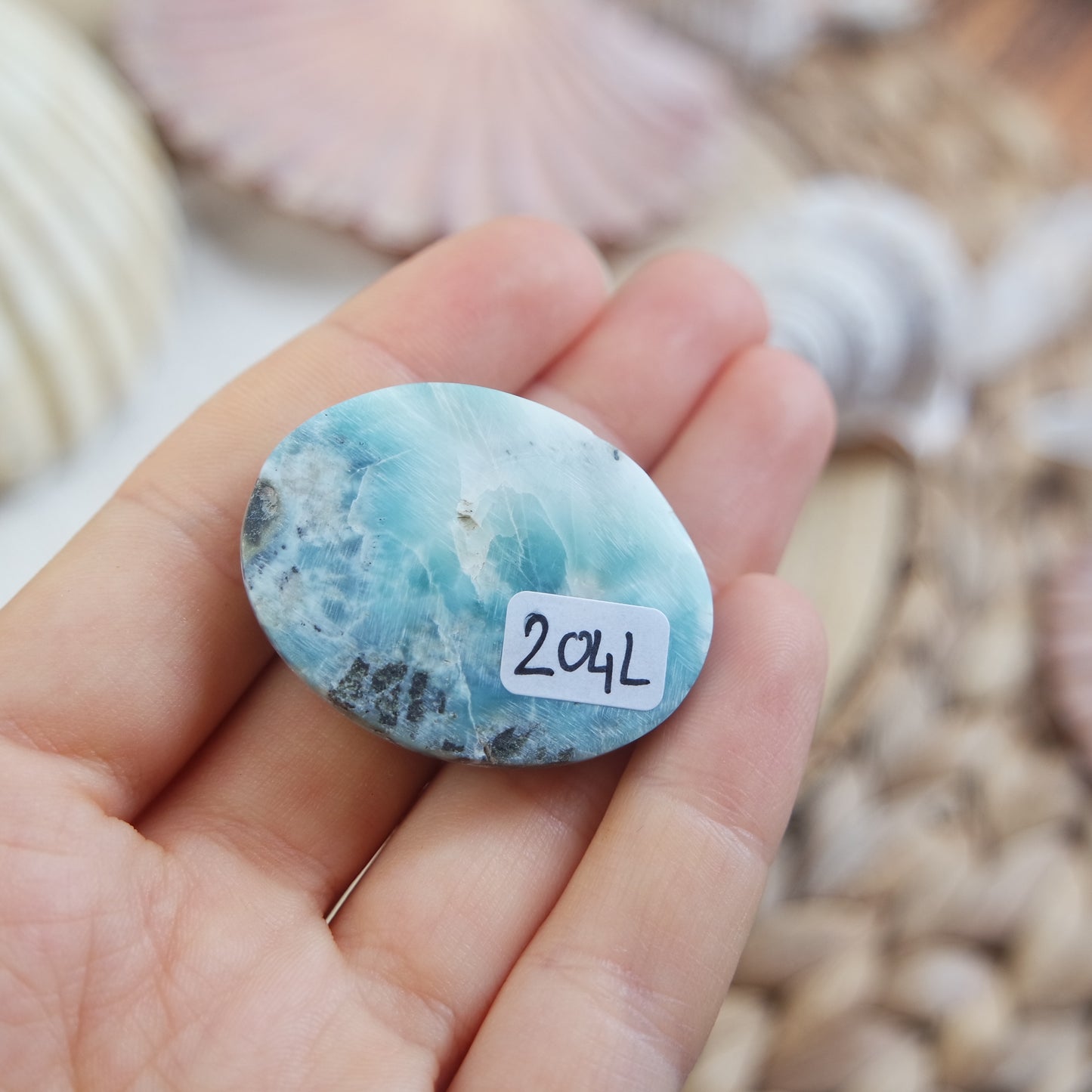 Larimar Cabochon ~ 204L