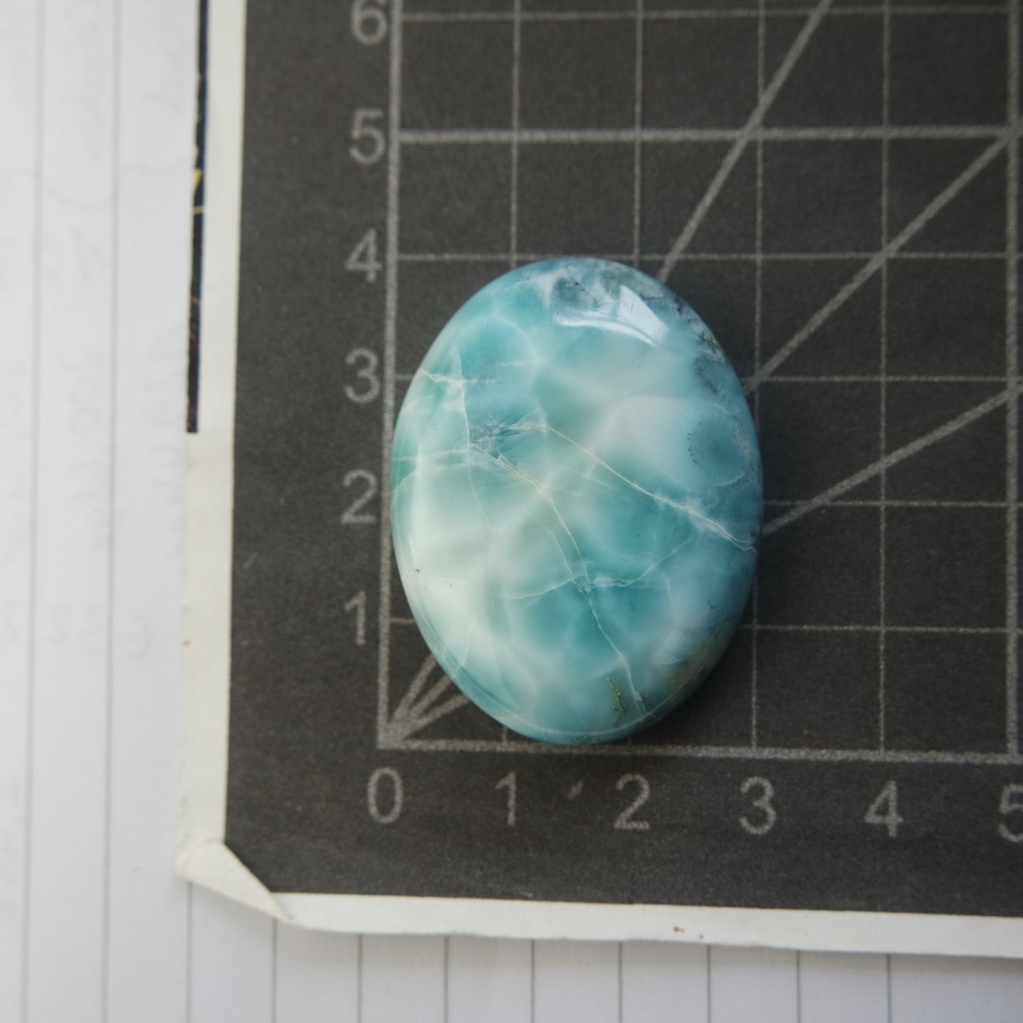 Larimar Cabochon ~ 204L