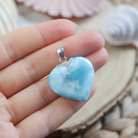 Larimar Anhänger 925 silber ~ TI139