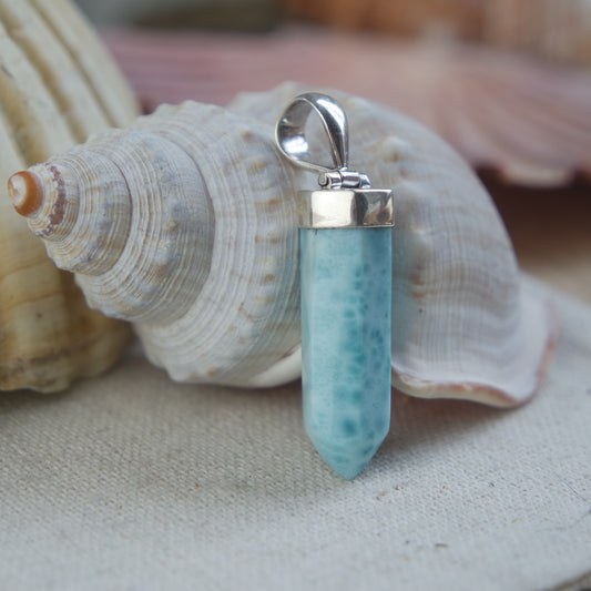 Larimar Anhänger 925 silber ~ 121QC