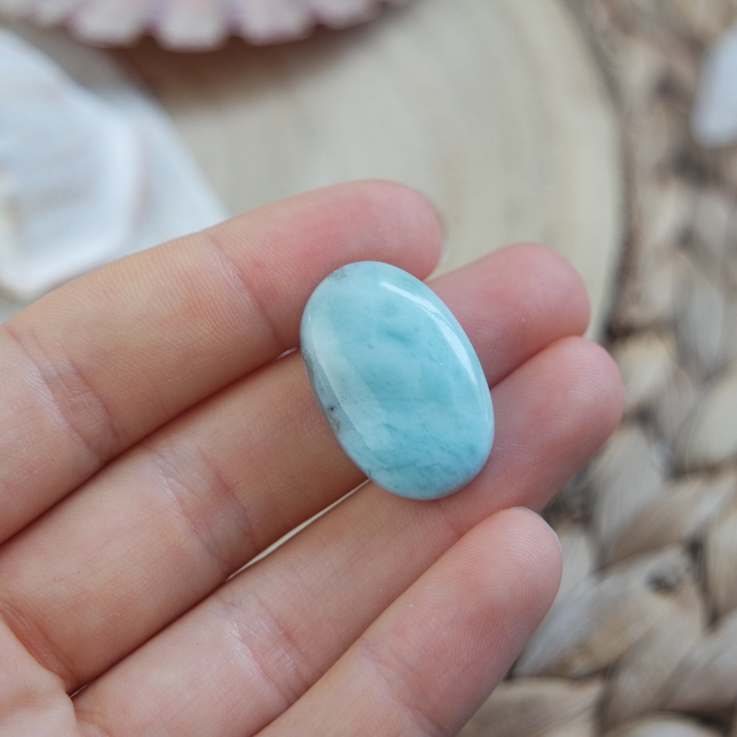 Larimar Cabochon ~ 32L
