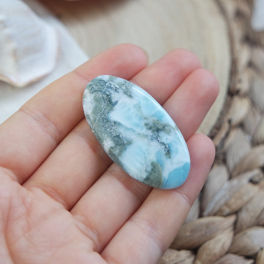 Larimar Cabochon ~ 53L