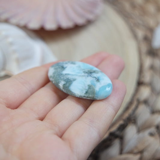 Larimar Cabochon ~ 53L