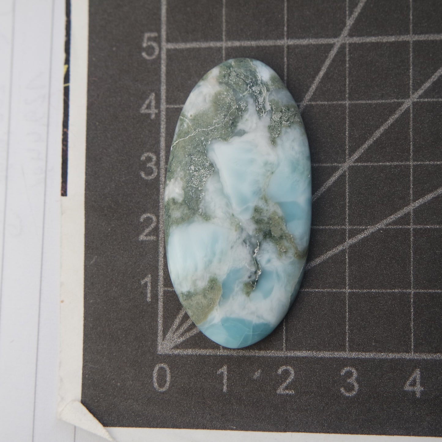 Larimar Cabochon ~ 53L