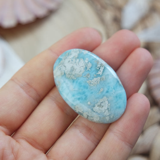 Larimar Cabochon ~ 45LL