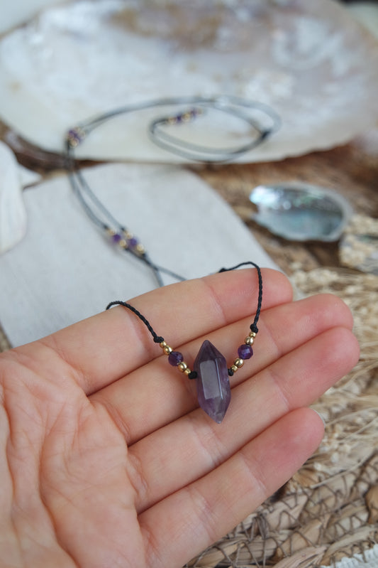 Simply Authentic AMETHYST Kette