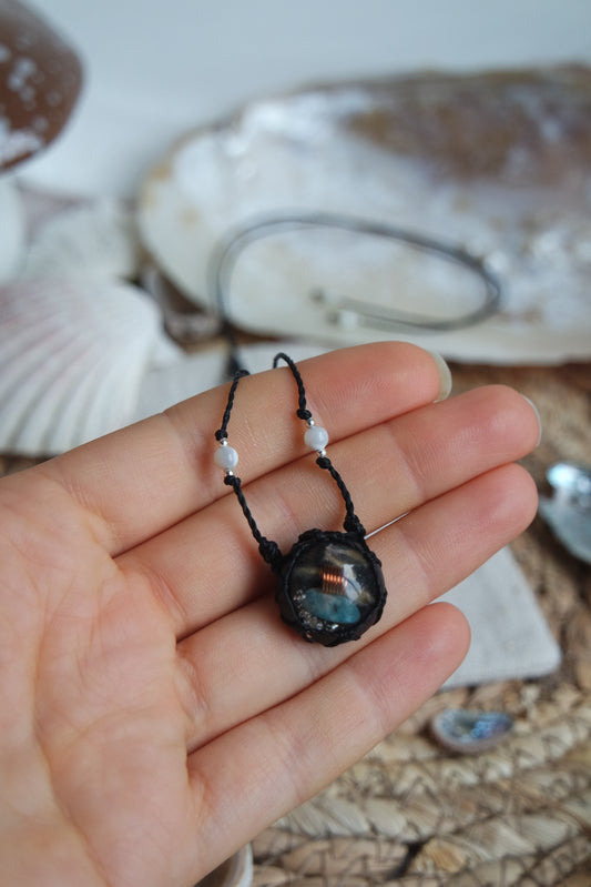 Simply Grounded APATIT, SHUNGIT Kette