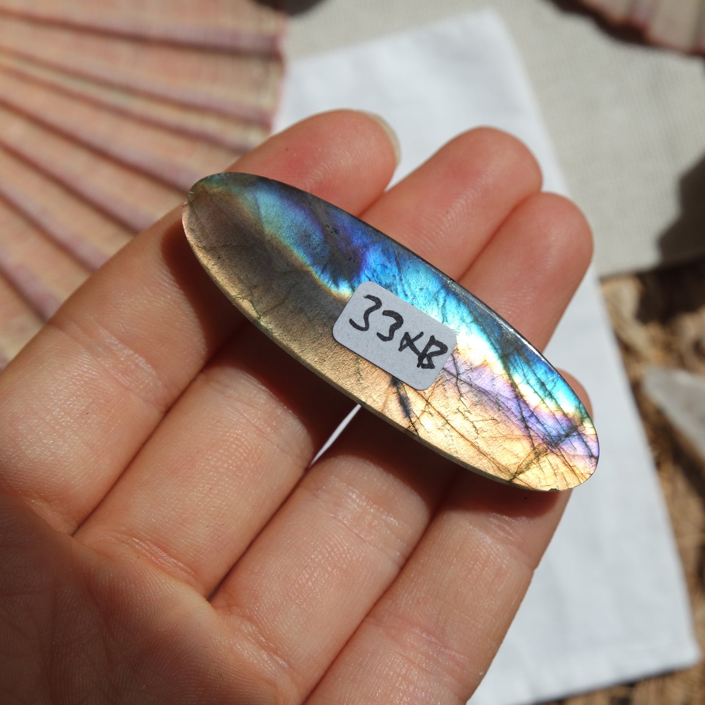 Labradorit Cabochon ~ 33XB