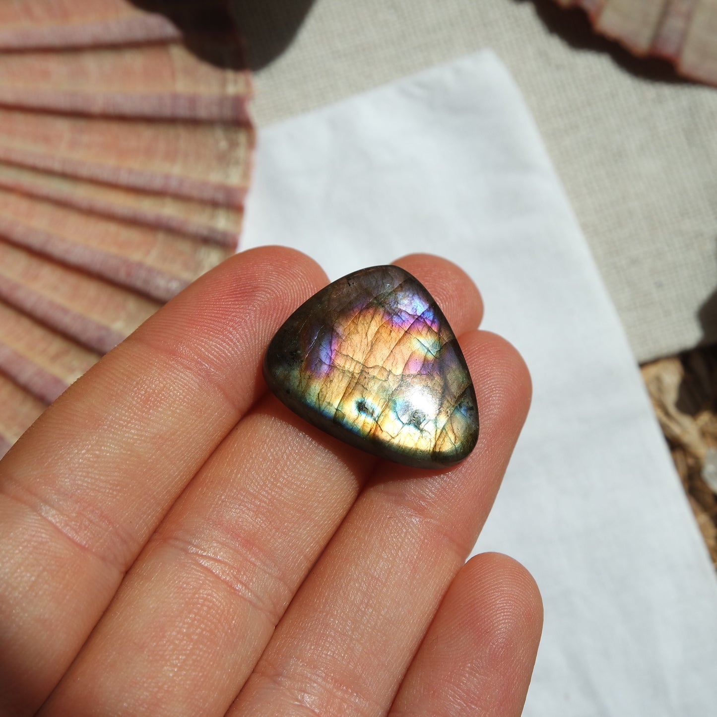 Labradorit Cabochon ~ 12ZQ