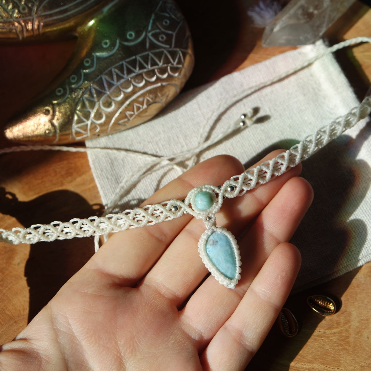 Larimar Choker