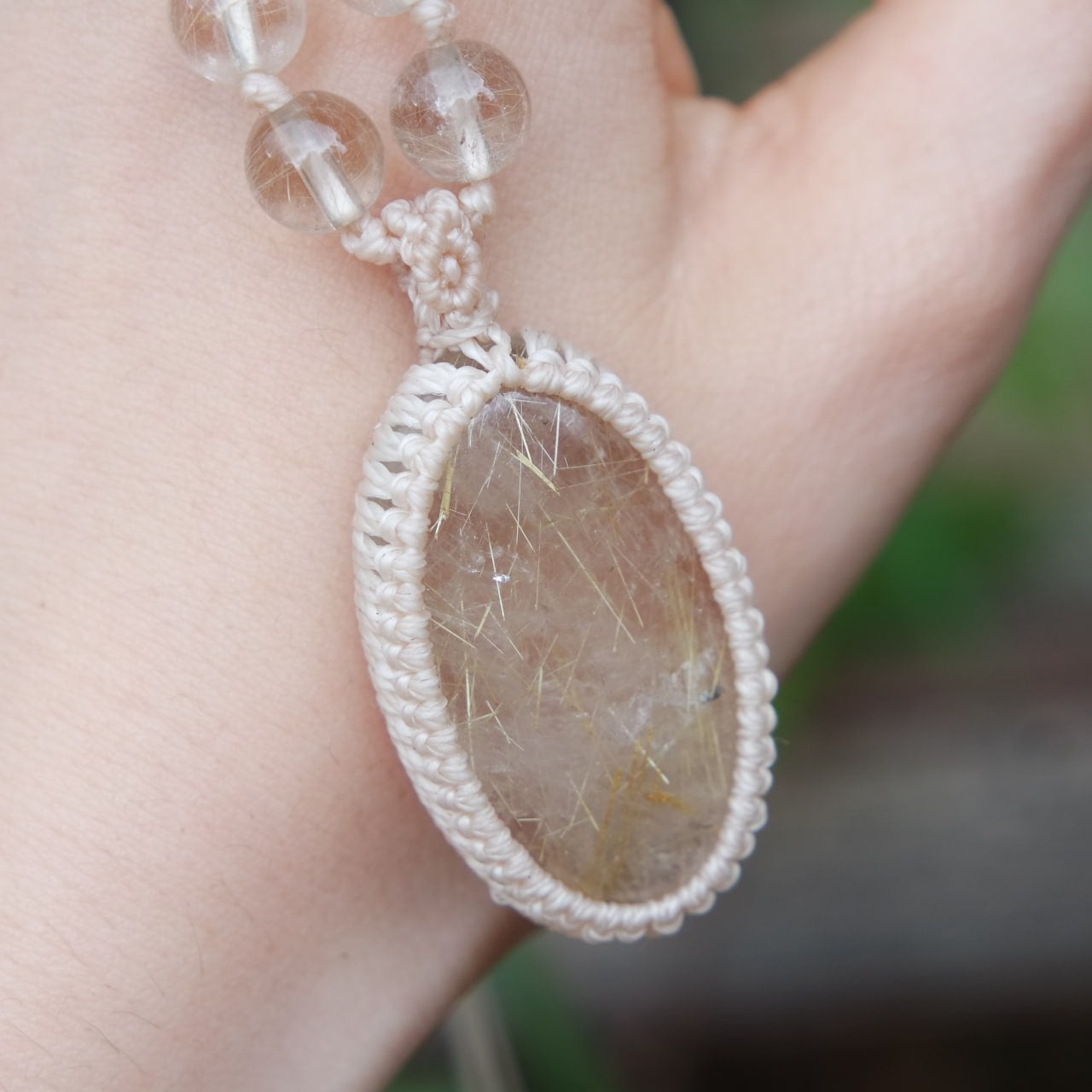 Gold Rutil Kette