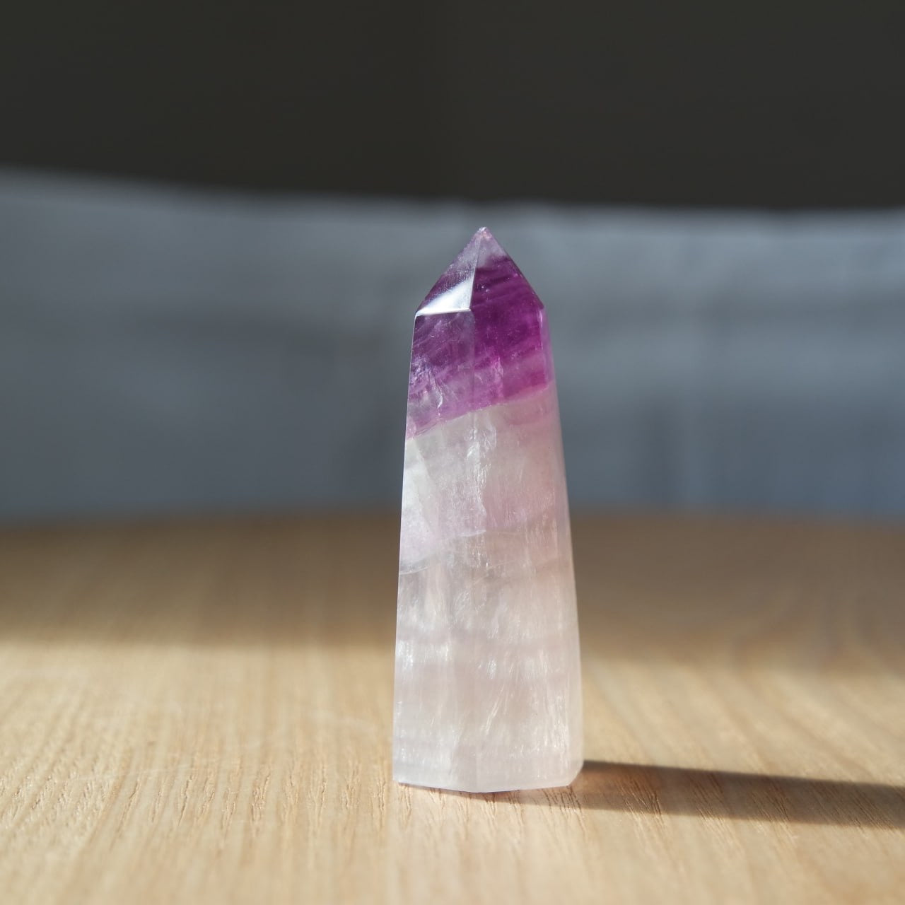 Rosa/ Lila Fluorit Turm ~ F14