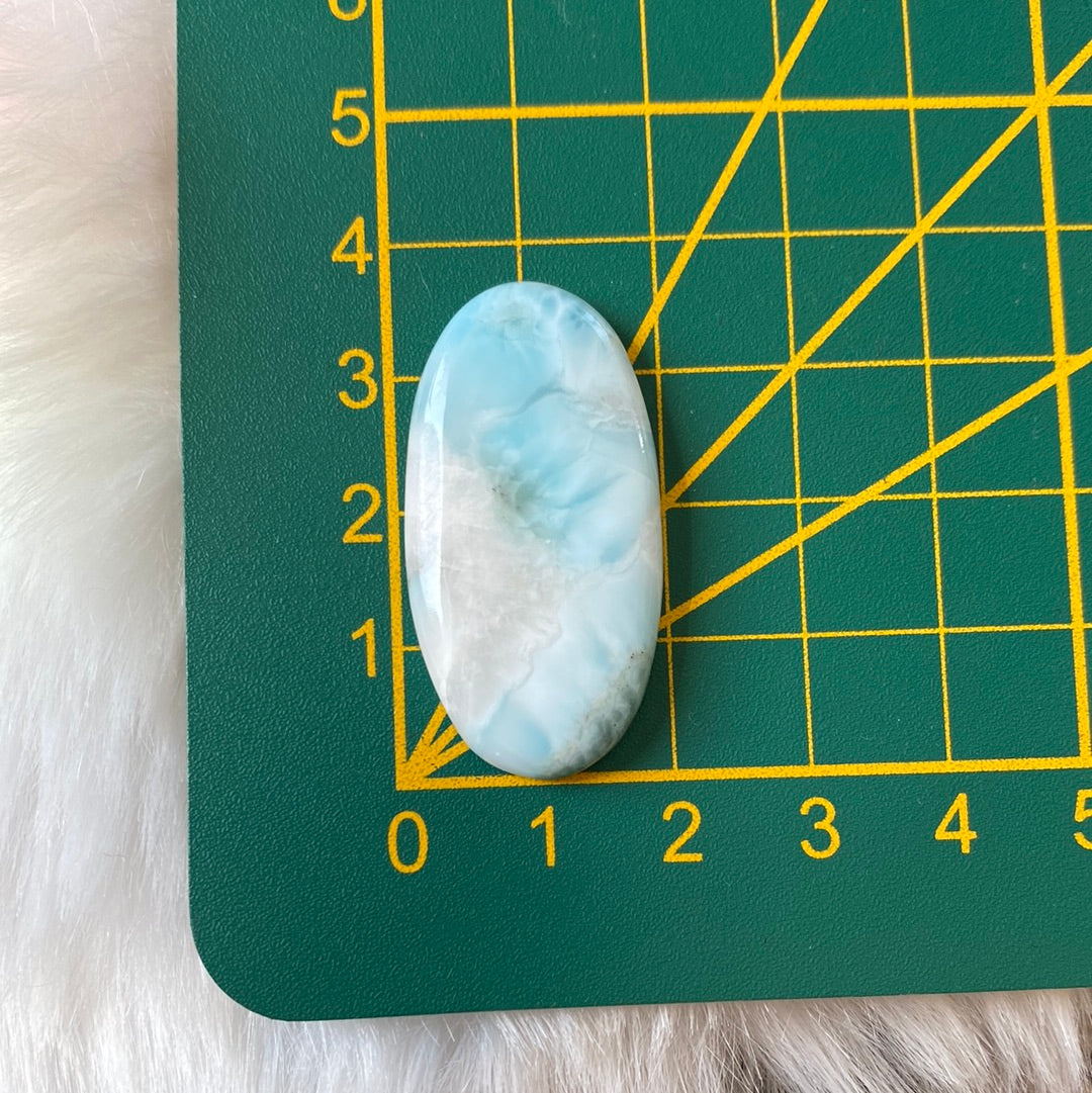 Larimar Cabochon ~ 37