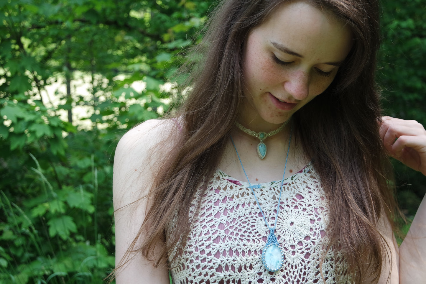 Larimar Choker