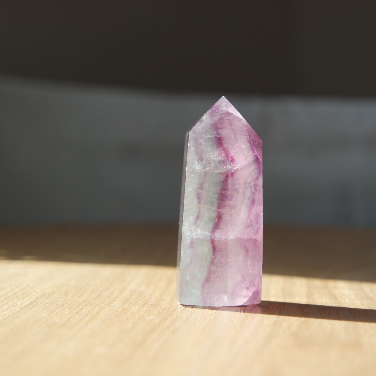 Rosa/ Lila Fluorit Turm ~ C15