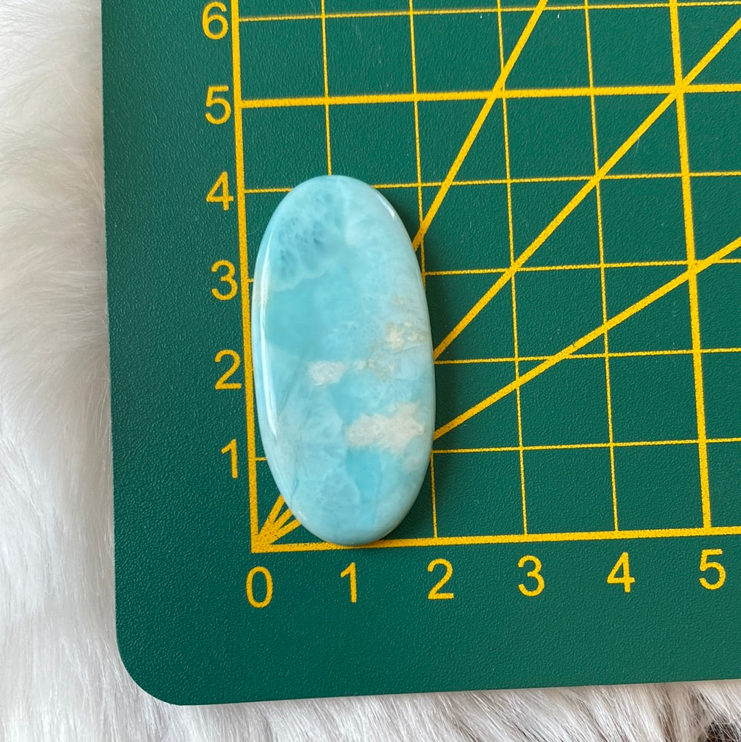 Larimar Cabochon ~ 41