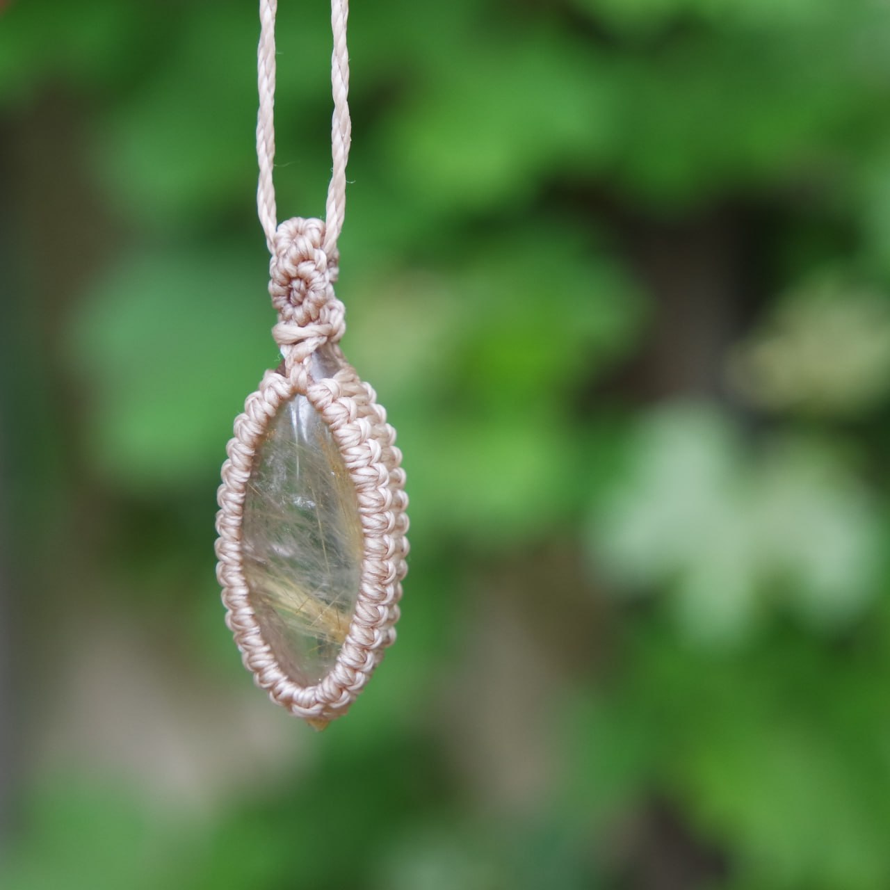 Gold Rutil Kette