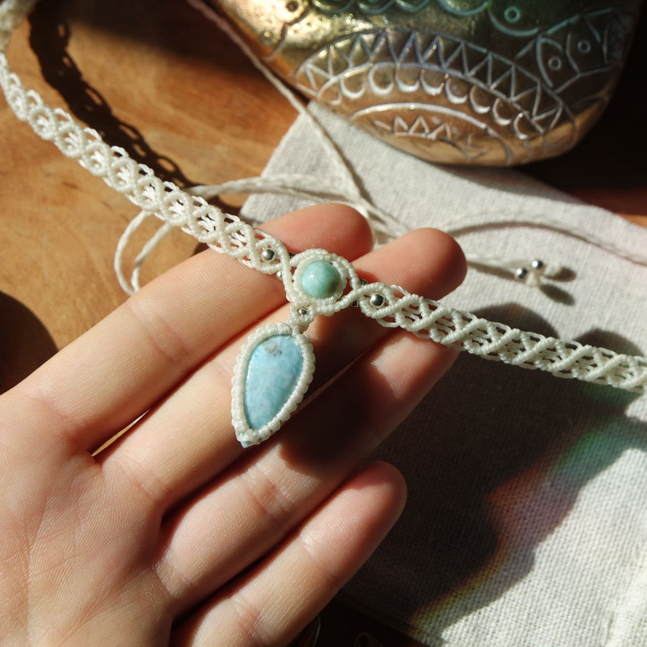 Larimar Choker
