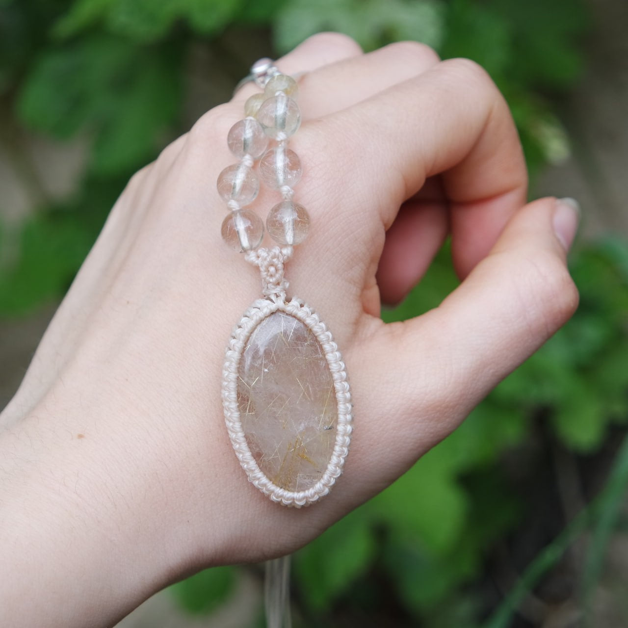 Gold Rutil Kette