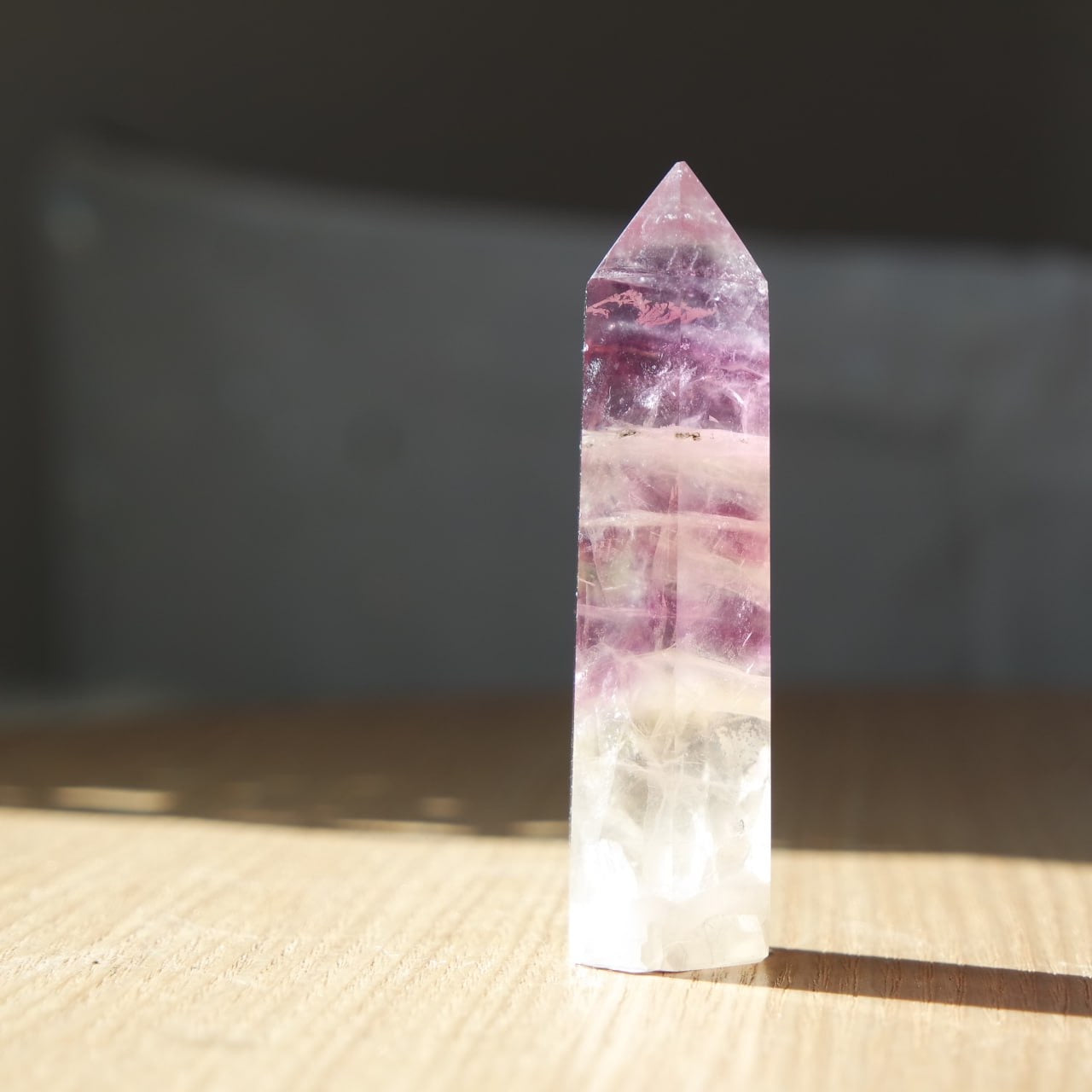 Rosa/ Lila Fluorit Turm ~ B16