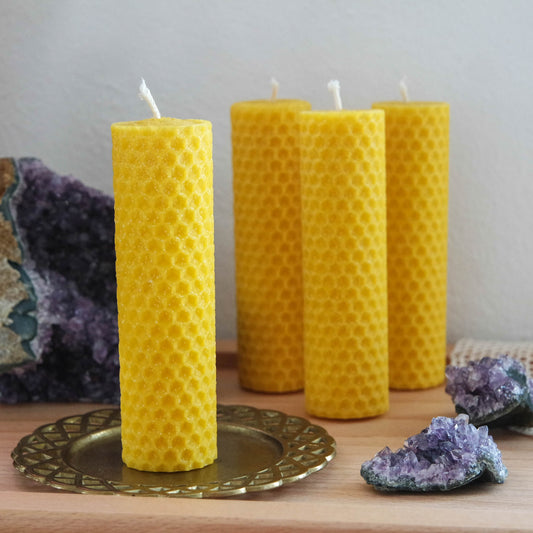 Waben Bienenwachskerze