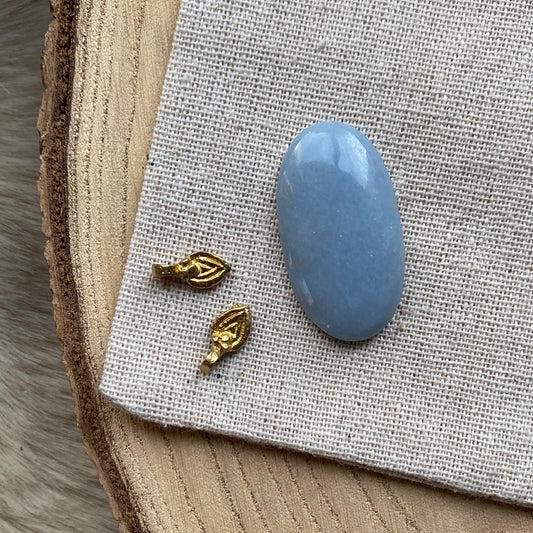 Angelit Cabochon ~009