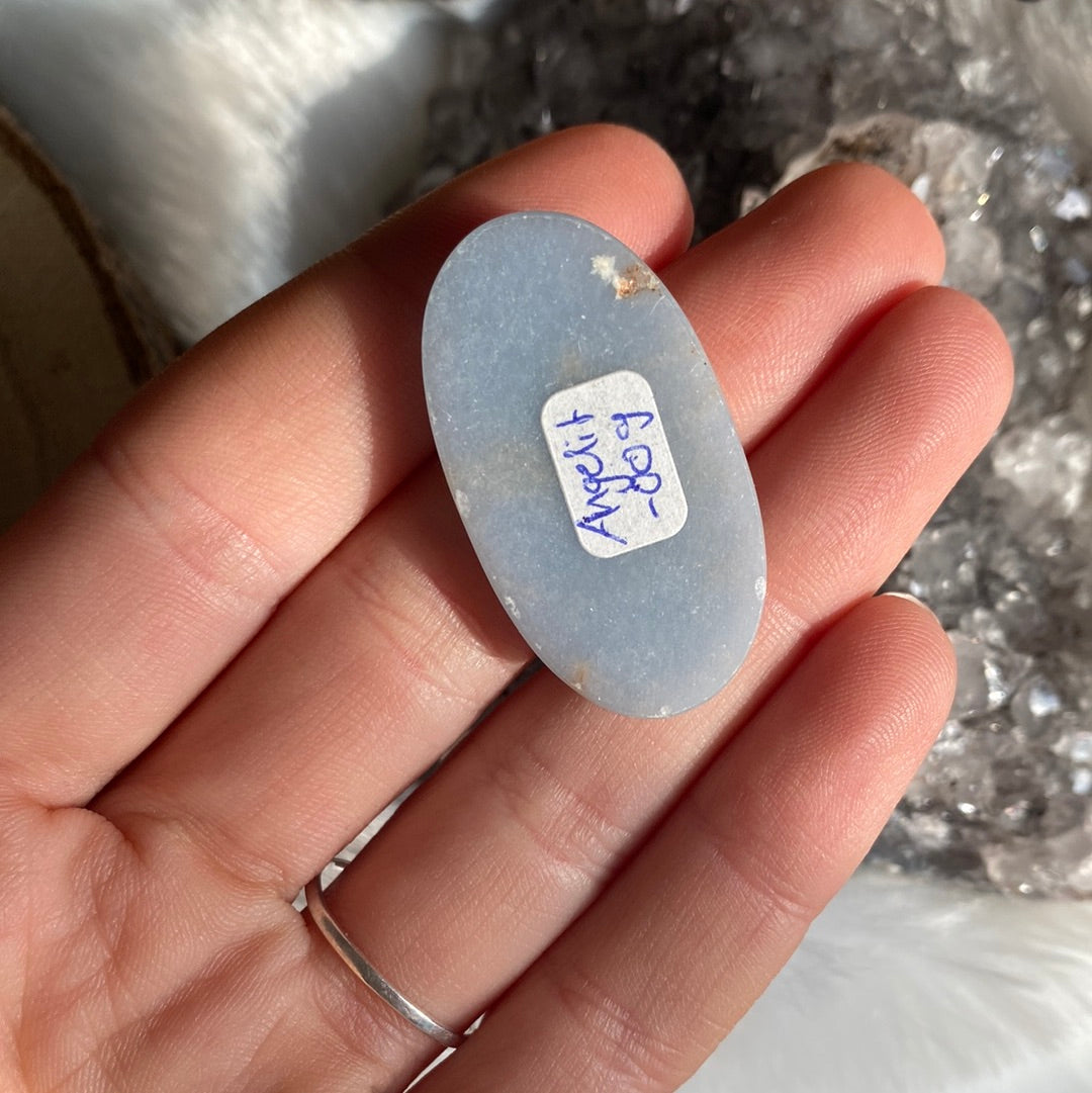 Angelit Cabochon ~009