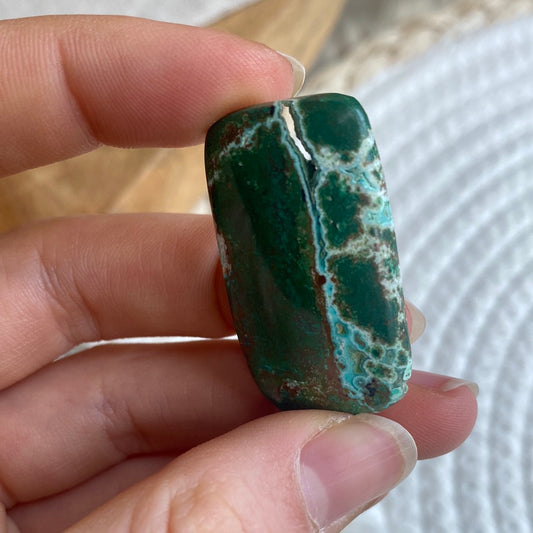 Druzy Chrysokoll Cabochon ~ A4