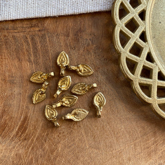 Messing kleine Tropfen Anhänger