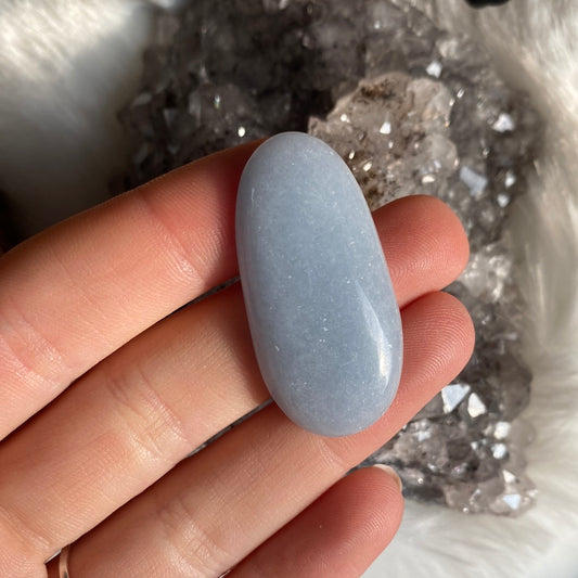 Angelit Cabochon ~011