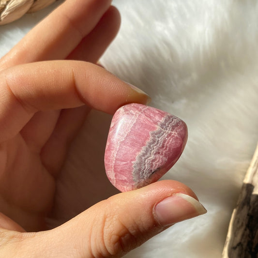 Rhodochrosit Cabochon ~009