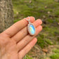 Weißer Labradorit kette ~ 35x