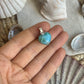 Larimar Herz Anhänger 925 silber ~ Hi41