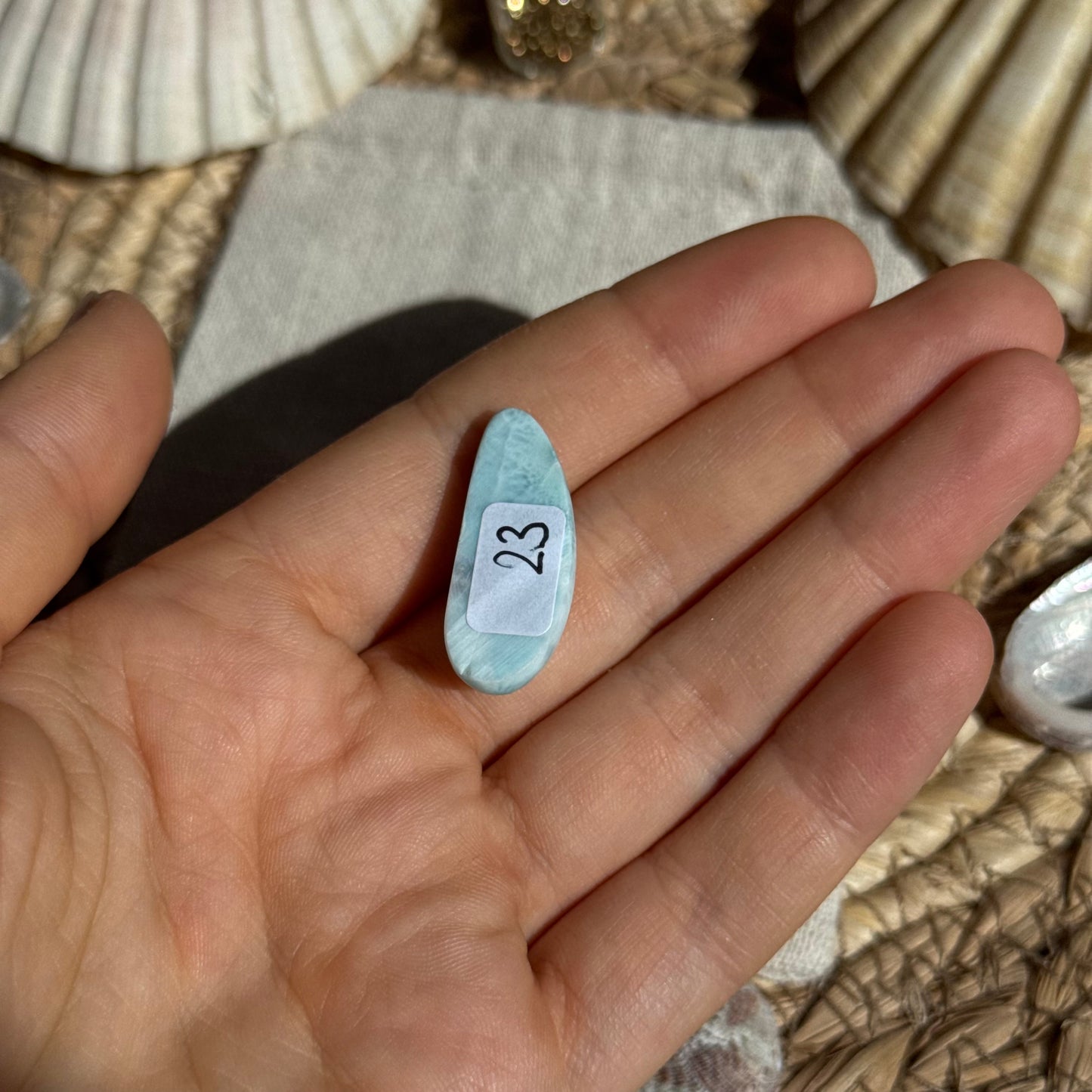 Larimar Cabochon ~ BA23