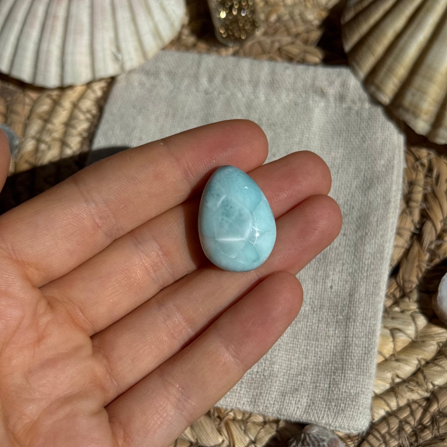 Larimar Cabochon ~ BC40