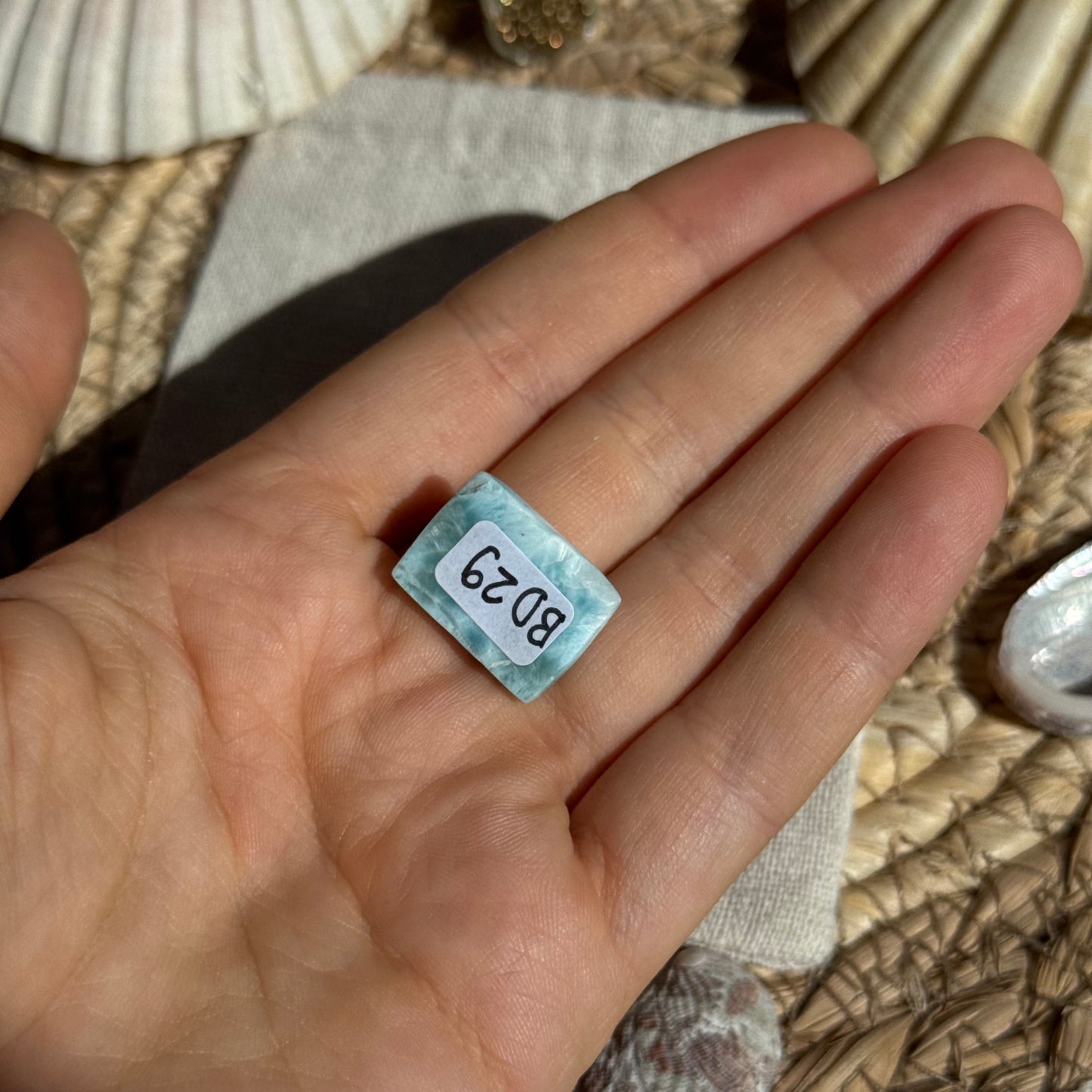 Larimar Cabochon ~ BD29