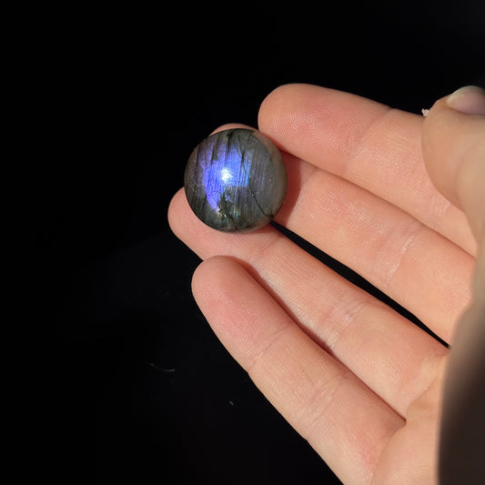 Lila Labradorit Cabochon ~ 14Zi