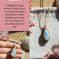 Larimar Makramee Kette ~ SEHNSUCHT