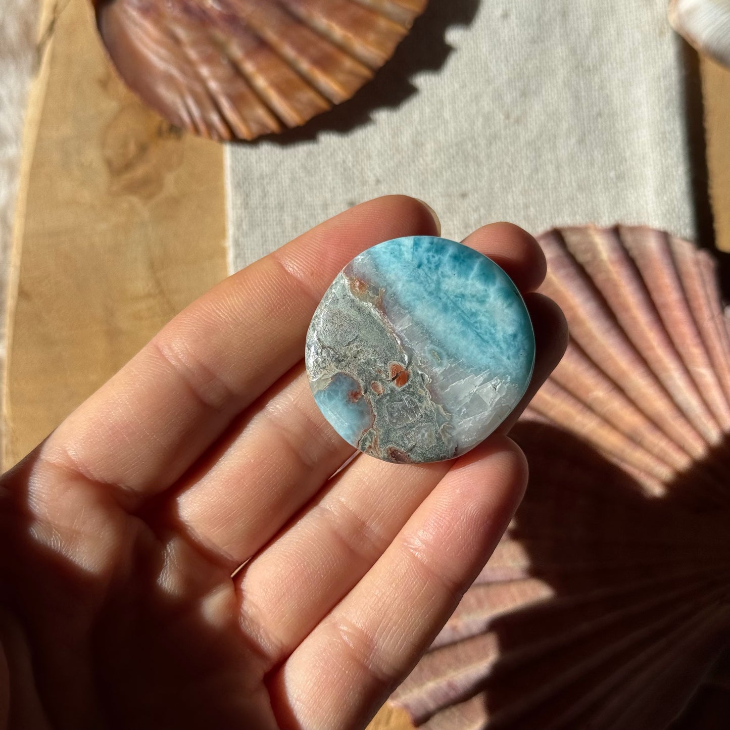 Larimar Scheibe ~ 50F