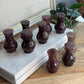 Roter Aventurin Vase ~ 8x