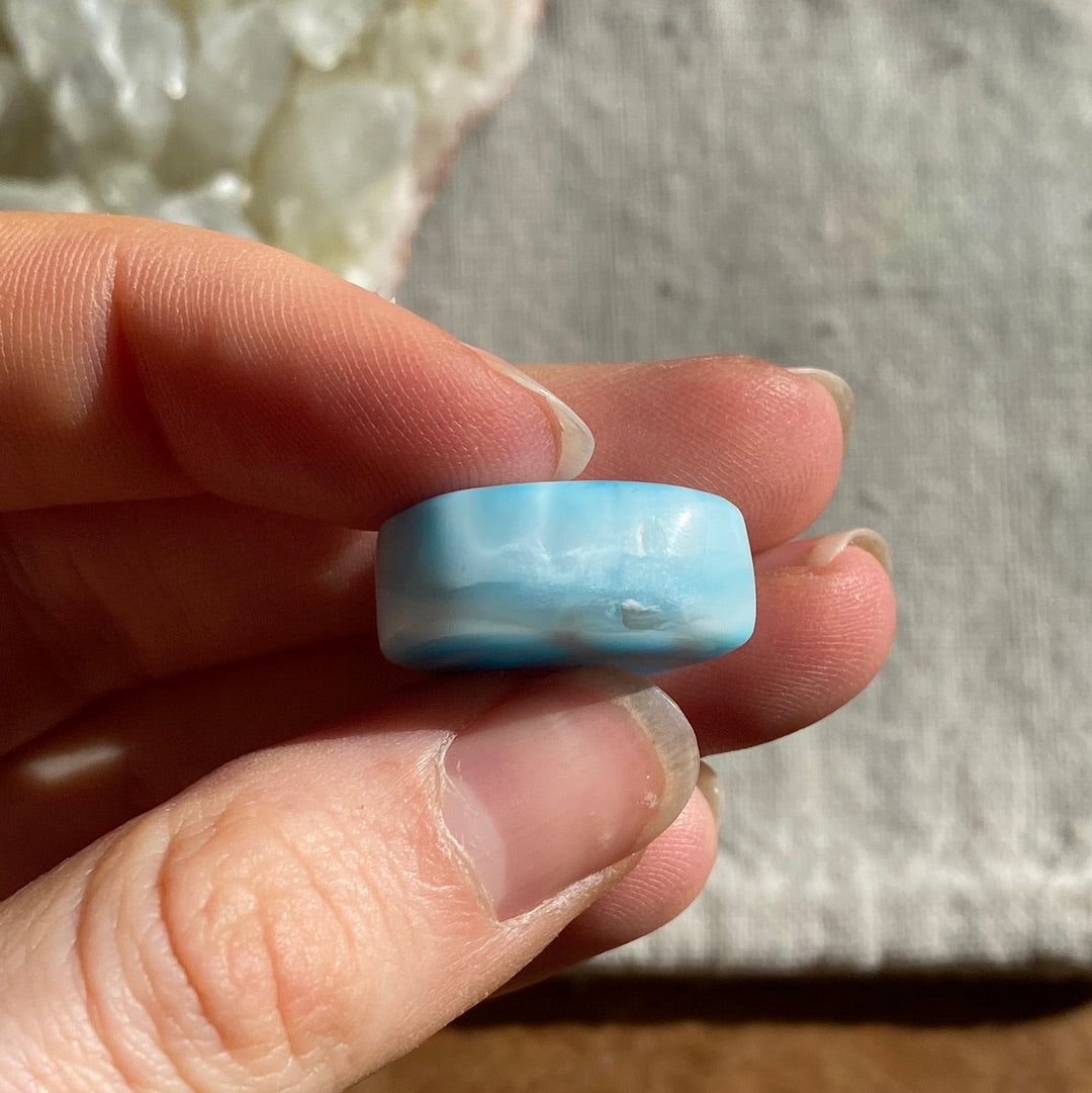 Larimar Cabochon/ freiform