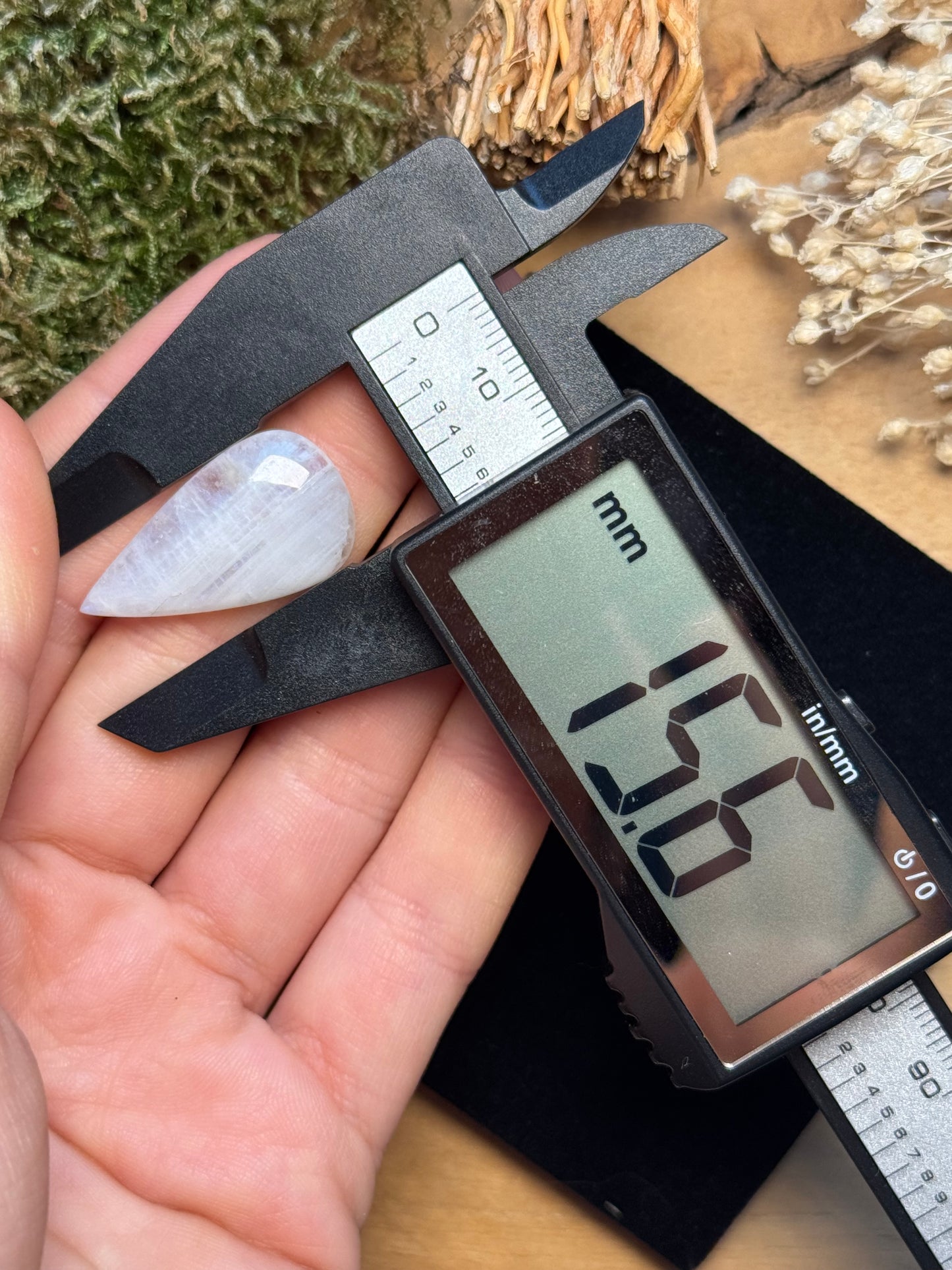 Regenbogen Mondstein /Weißer Labradorit ~ 15KA