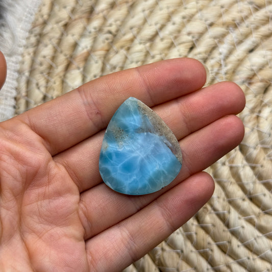 Larimar Cabochon bware ~ 55LAAF