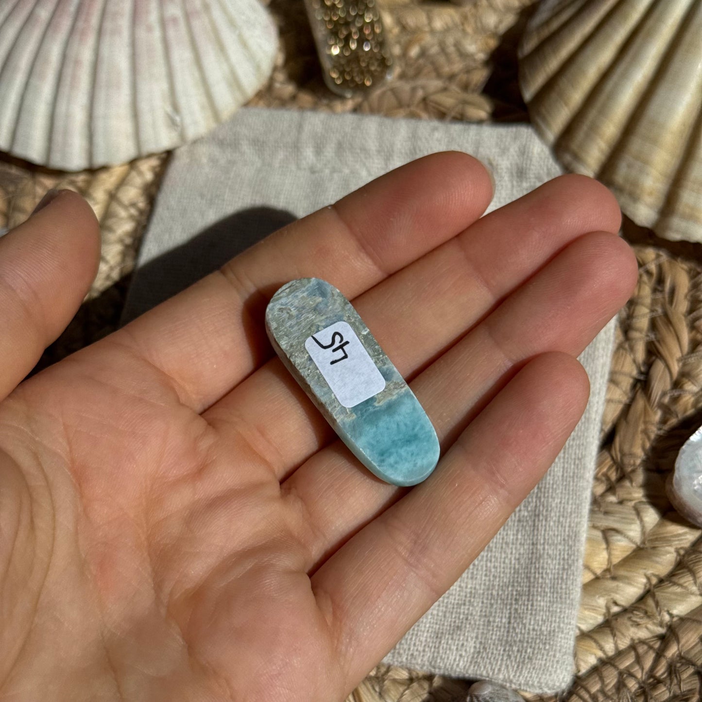 Larimar Cabochon ~ BL45