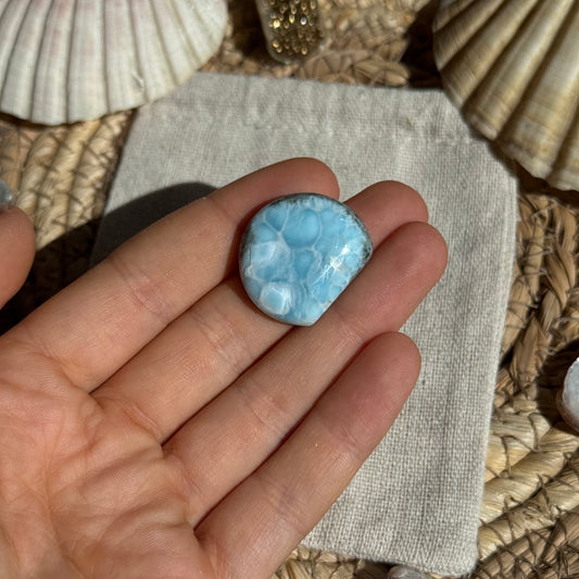 Larimar Cabochon ~ BA45