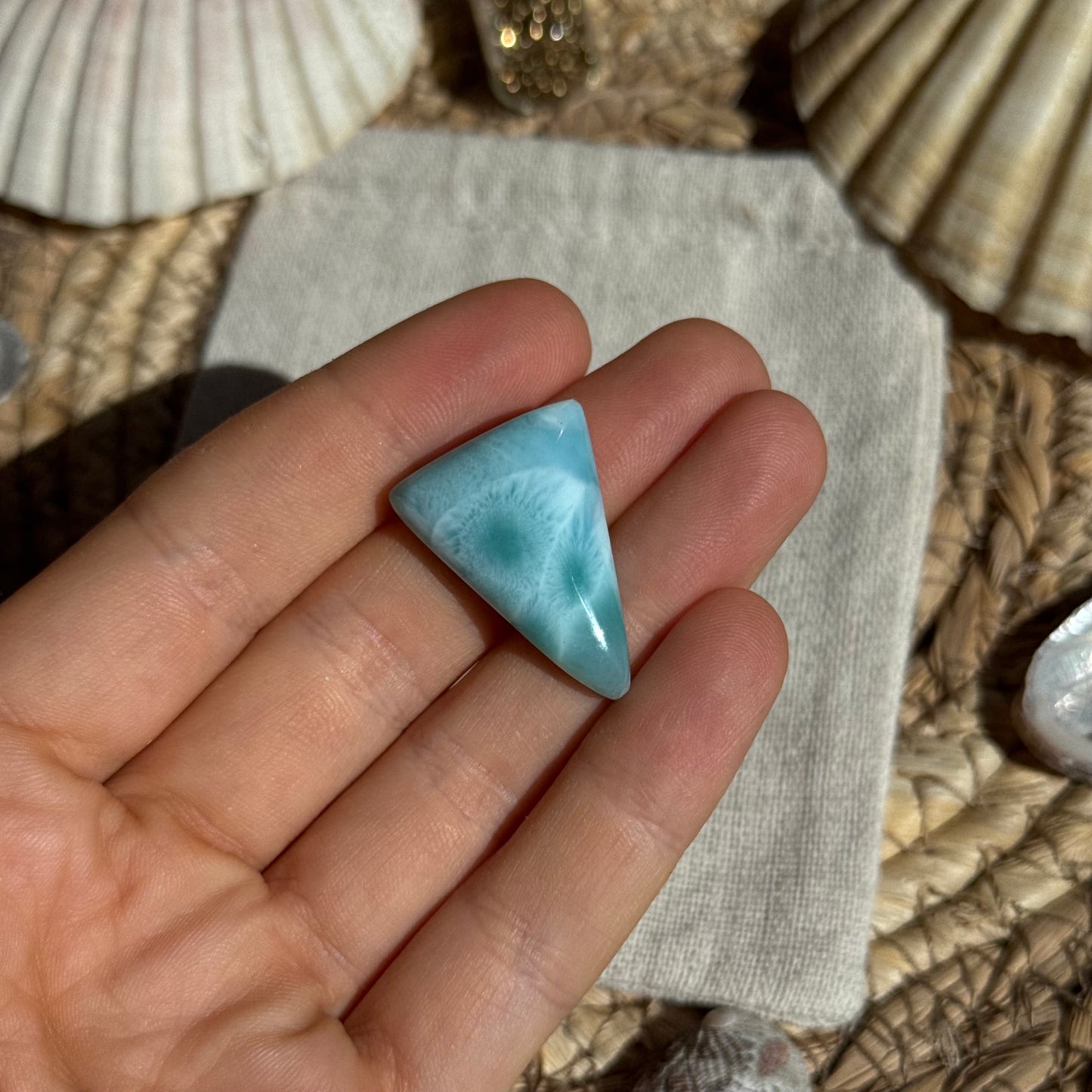 Larimar Cabochon ~ BB33