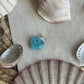 Larimar Herz Anhänger 925 silber ~ HQ40