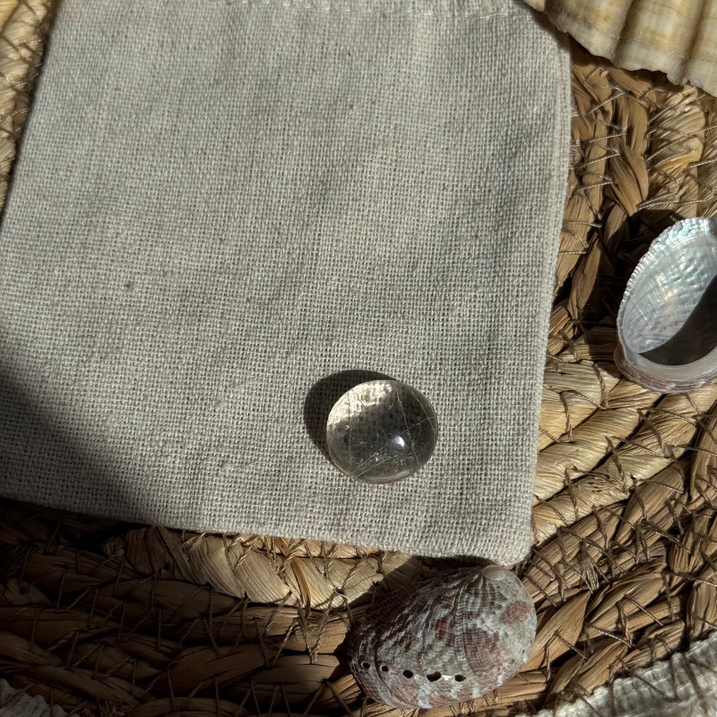 Turmalin Quarz Cabochon ~ FB5